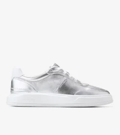 Cole Haan Sneakers*Women's GrandPr&oslash; Carissa Sneaker Silver-OpticWhite