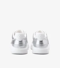 Cole Haan Sneakers*Women's GrandPr&oslash; Carissa Sneaker Silver-OpticWhite