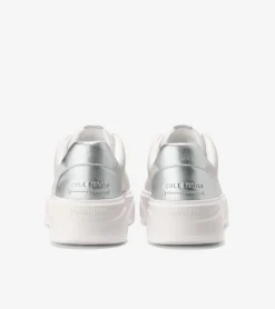 Cole Haan Sneakers*Women's GrandPr&oslash; Demi Slip-On Sneakers NimbusCloud-Silver-OpticWhite