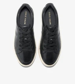 Cole Haan Sneakers*Women's GrandPr&oslash; Max Platform Sneakers Black-Ivory