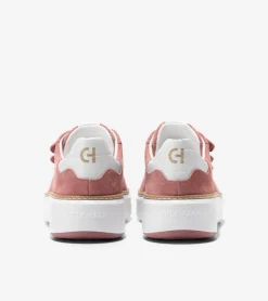 Cole Haan Sneakers*Women's GrandPrø Topspin Triple Strap Sneakers Rouge-WhiteCroc