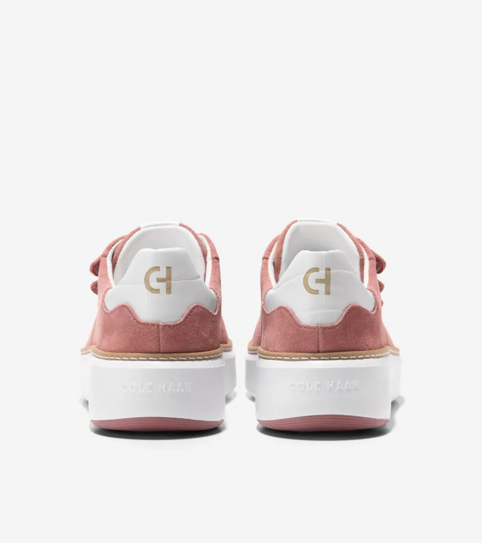 Cole Haan Sneakers*Women's GrandPrø Topspin Triple Strap Sneakers Rouge-WhiteCroc