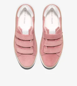 Cole Haan Sneakers*Women's GrandPrø Topspin Triple Strap Sneakers Rouge-WhiteCroc