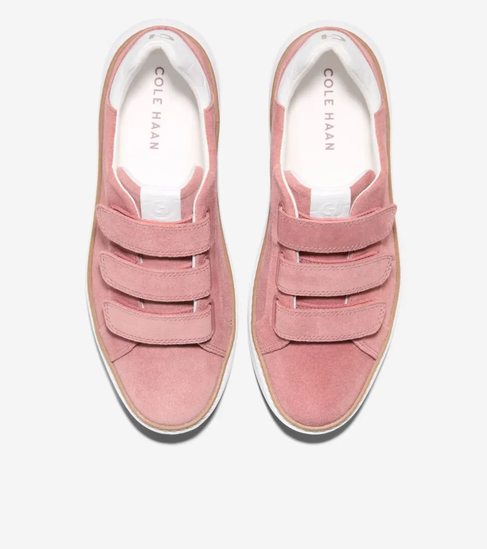 Cole Haan Sneakers*Women's GrandPrø Topspin Triple Strap Sneakers Rouge-WhiteCroc