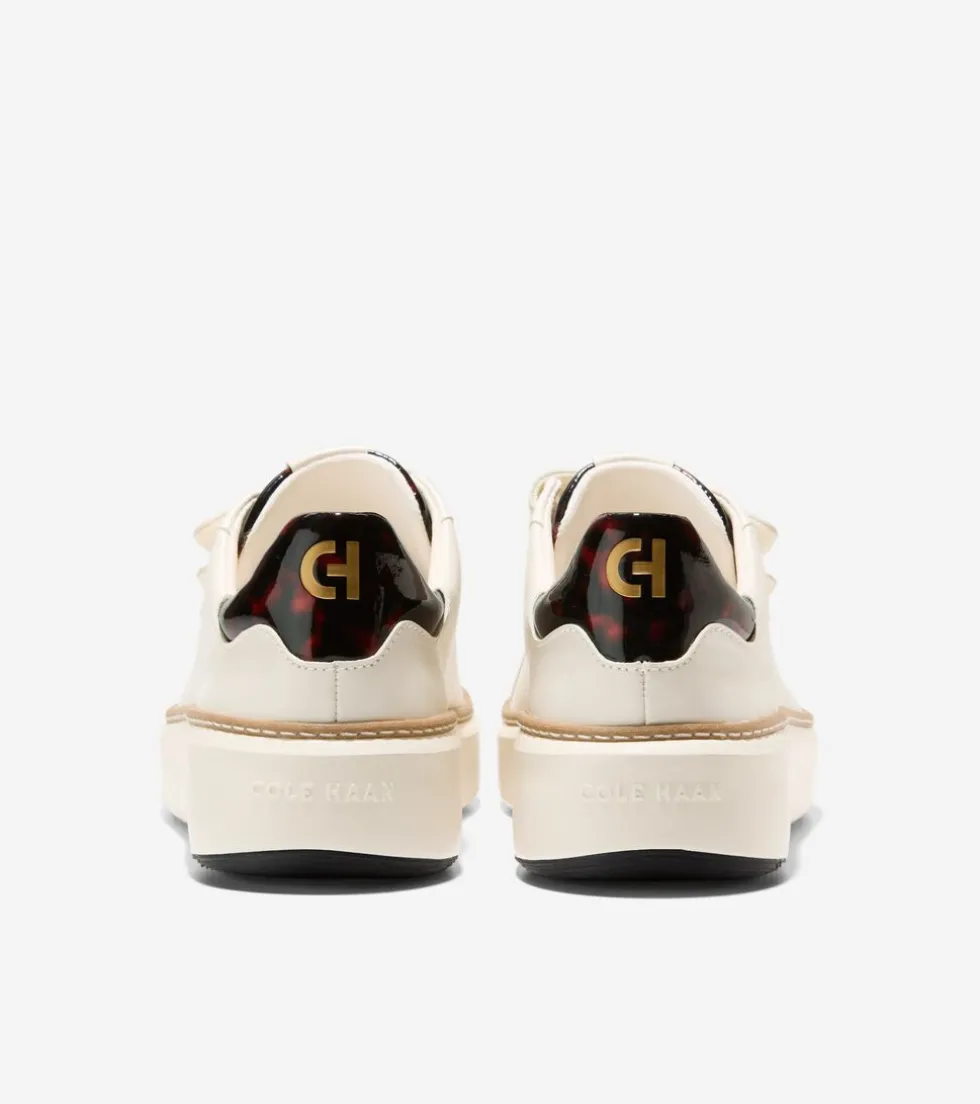 Cole Haan Sneakers*Women's GrandPrø Topspin Triple Strap Sneakers Ivory-Tortoise