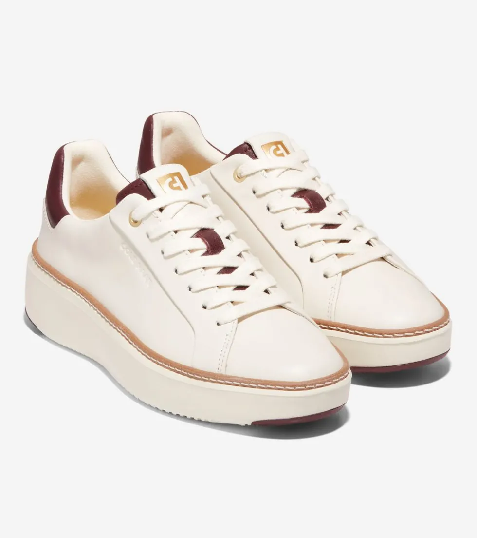 Cole Haan Sneakers*Women's GrandPrø Topspin Sneakers Ivory-Bloodstone