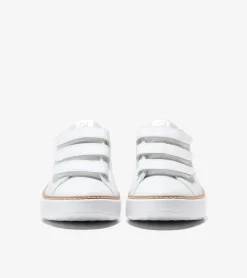 Cole Haan Sneakers*Women's GrandPrø Topspin Triple Strap Sneakers OpticWhite-Silver