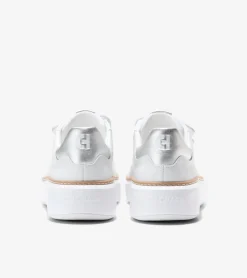 Cole Haan Sneakers*Women's GrandPrø Topspin Triple Strap Sneakers OpticWhite-Silver