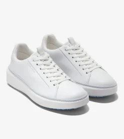 Cole Haan Sneakers|Golf Shoes*Women's GrandPr&oslash; Topspin Waterproof Golf Shoes OpticWhite-HeatherGray
