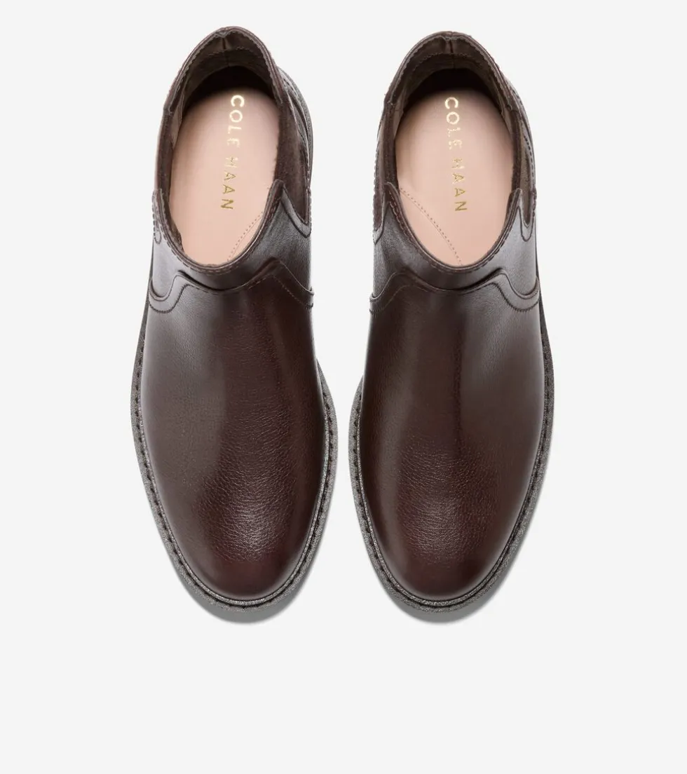 Cole Haan Boots*Women's Greenwich Waterproof Chelsea Boots Madeira