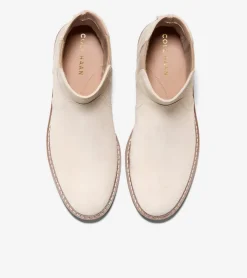 Cole Haan Boots*Women's Greenwich Waterproof Chelsea Boots Oat