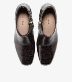 Cole Haan Dress Shoes|Boots*Women's Guiliana Ankle Boots ChocolateCrocPrint