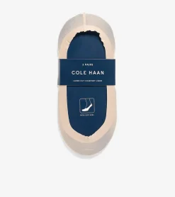 Cole Haan Socks*Women's Laser Cut Liner - 2 Pack Bare