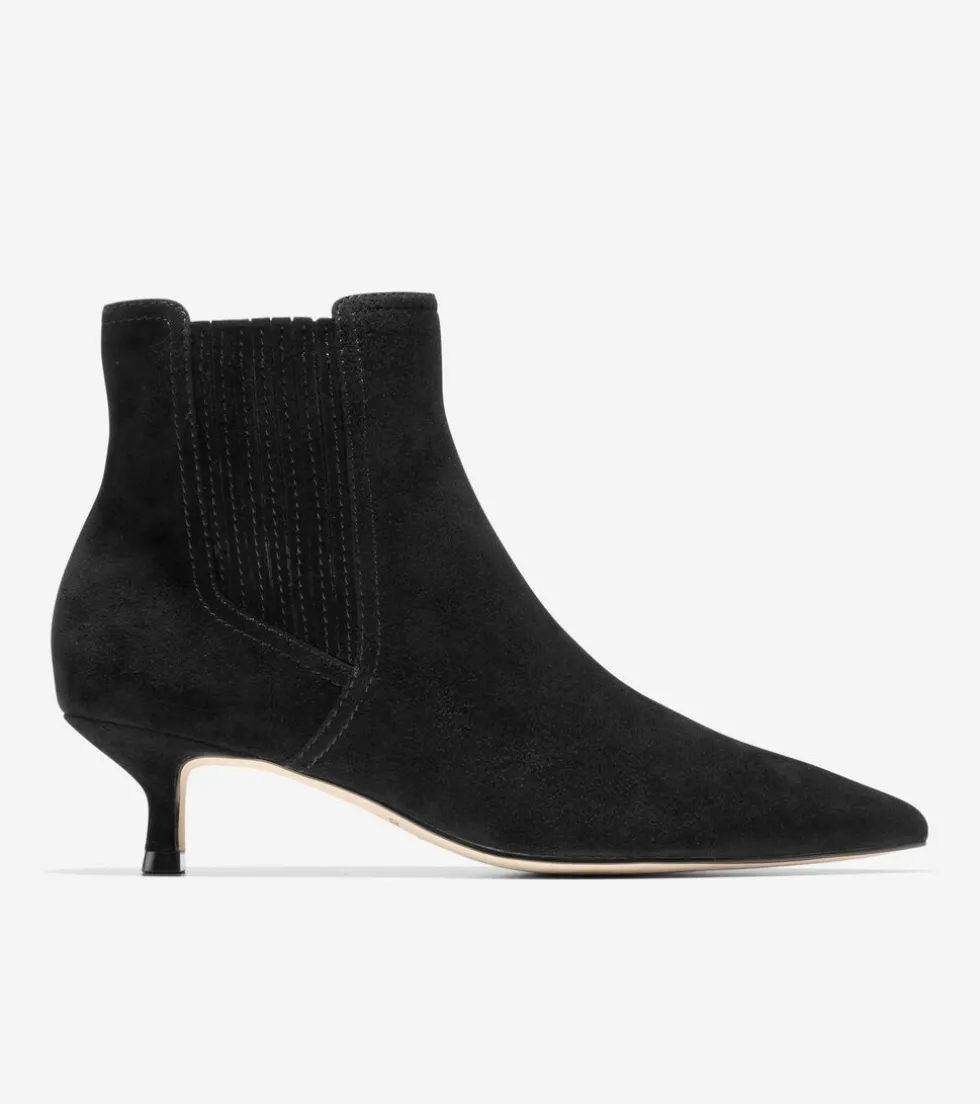 Cole Haan Dress Shoes|Boots*Women's Marcy Chelsea Boots BlackSuede