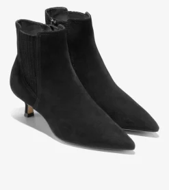 Cole Haan Dress Shoes|Boots*Women's Marcy Chelsea Boots BlackSuede