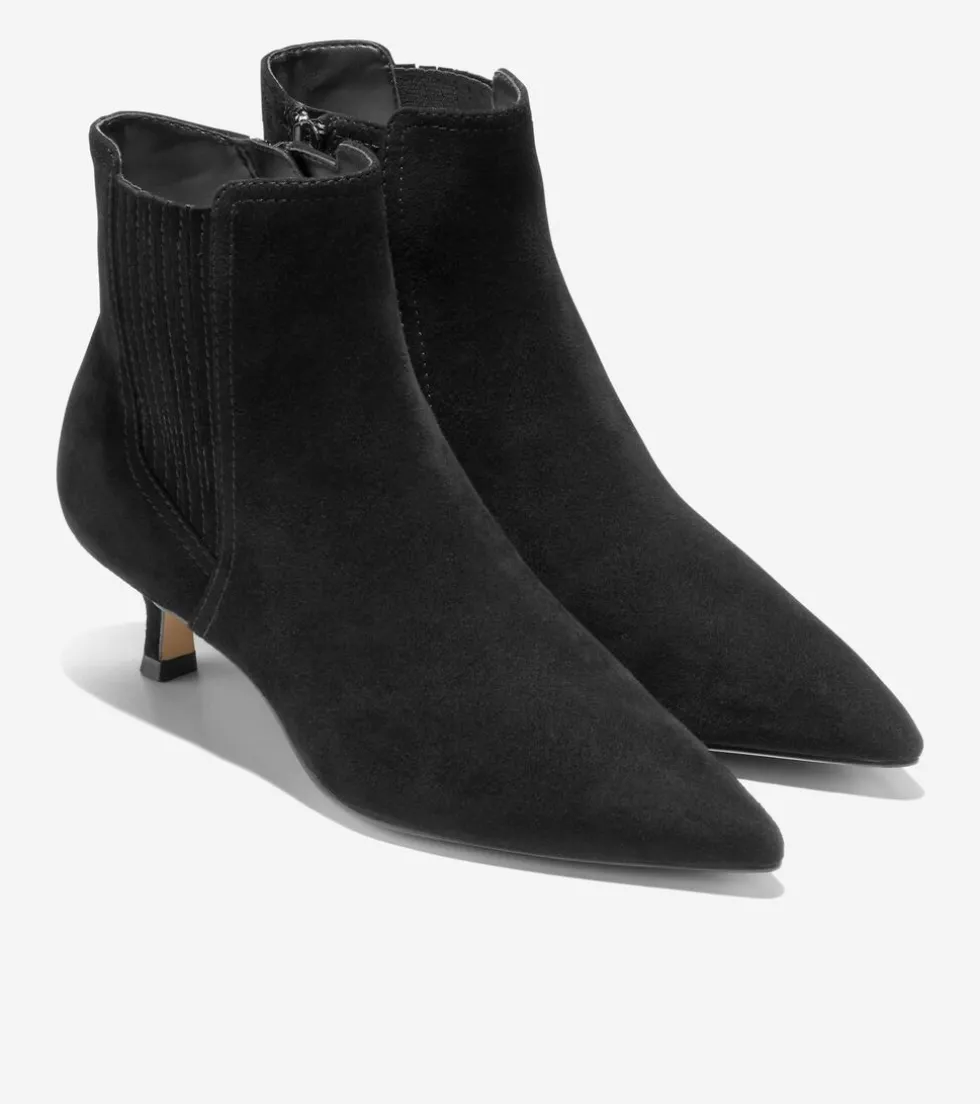 Cole Haan Dress Shoes|Boots*Women's Marcy Chelsea Boots BlackSuede
