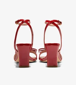 Cole Haan Sandals|Dress Shoes*Women's Noella Bow Sandals RioRedPatent