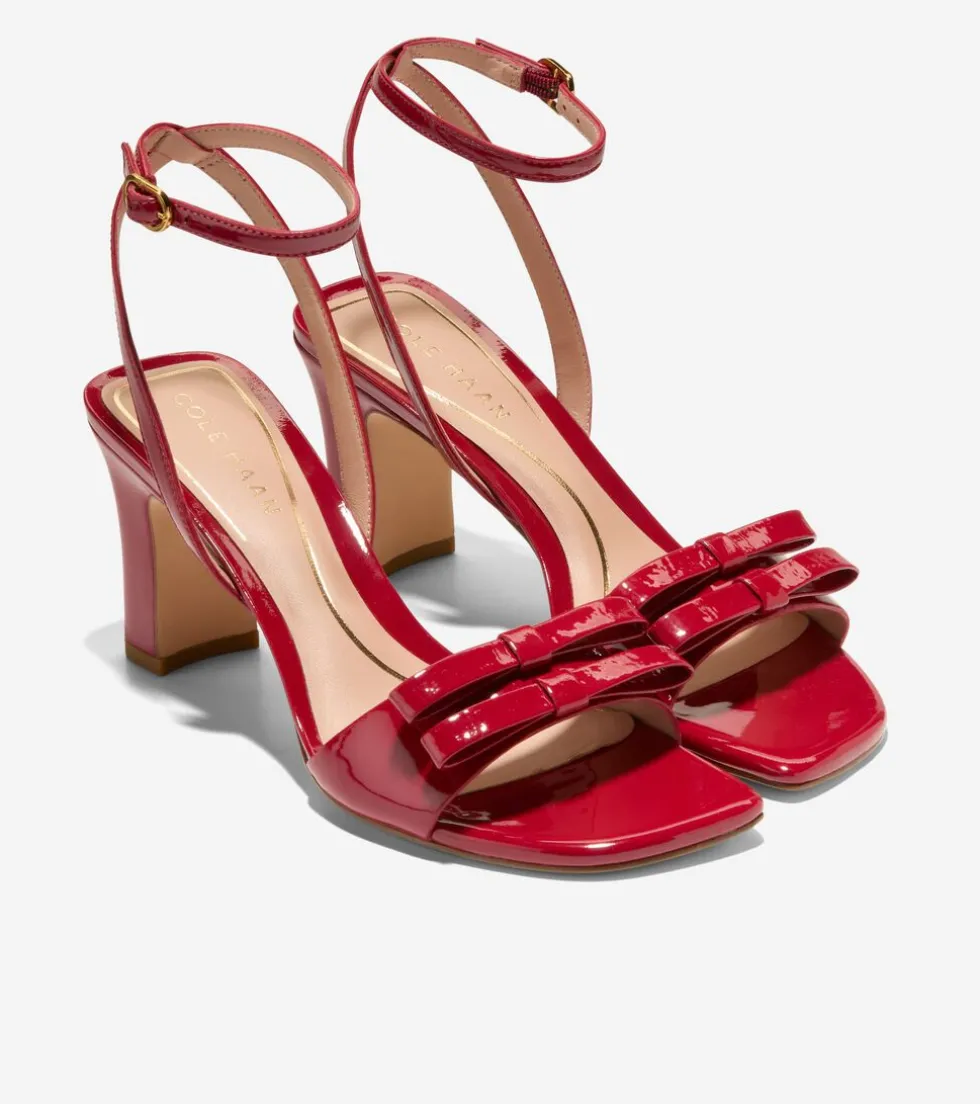 Cole Haan Sandals|Dress Shoes*Women's Noella Bow Sandals RioRedPatent