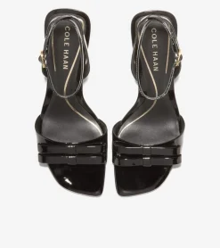 Cole Haan Sandals|Dress Shoes*Women's Noella Bow Sandals BlackPatent