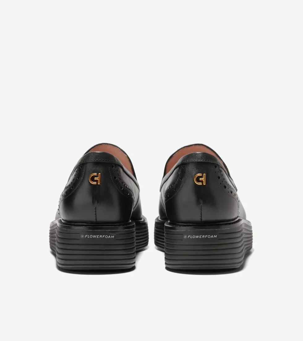 Cole Haan Dress Shoes|Loafers & Drivers*Women's ØriginalGrand Platform Venetian Loafer Black