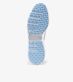 Cole Haan Golf Shoes|Oxfords*Women's ØriginalGrand Shortwing Oxford Waterproof Golf Shoes OpticWhite-Blue-Bell