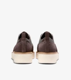Cole Haan Dress Shoes|Oxfords*Women's &Oslash;riginalGrand Platform Wingtip Oxfords Chocolate-Ivory