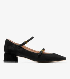 Cole Haan Dress Shoes|Heels & Pumps*Women's Paxton Mary Jane Pumps BlackSuede