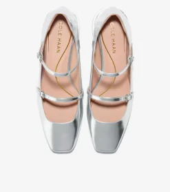 Cole Haan Dress Shoes|Heels & Pumps*Women's Paxton Mary Jane Pumps SilverSpecchio