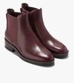 Cole Haan Boots*Women's Rebecca Chelsea Boots Bloodstone