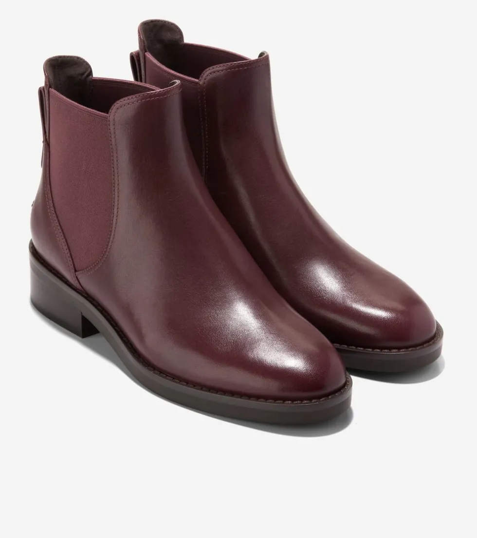 Cole Haan Boots*Women's Rebecca Chelsea Boots Bloodstone