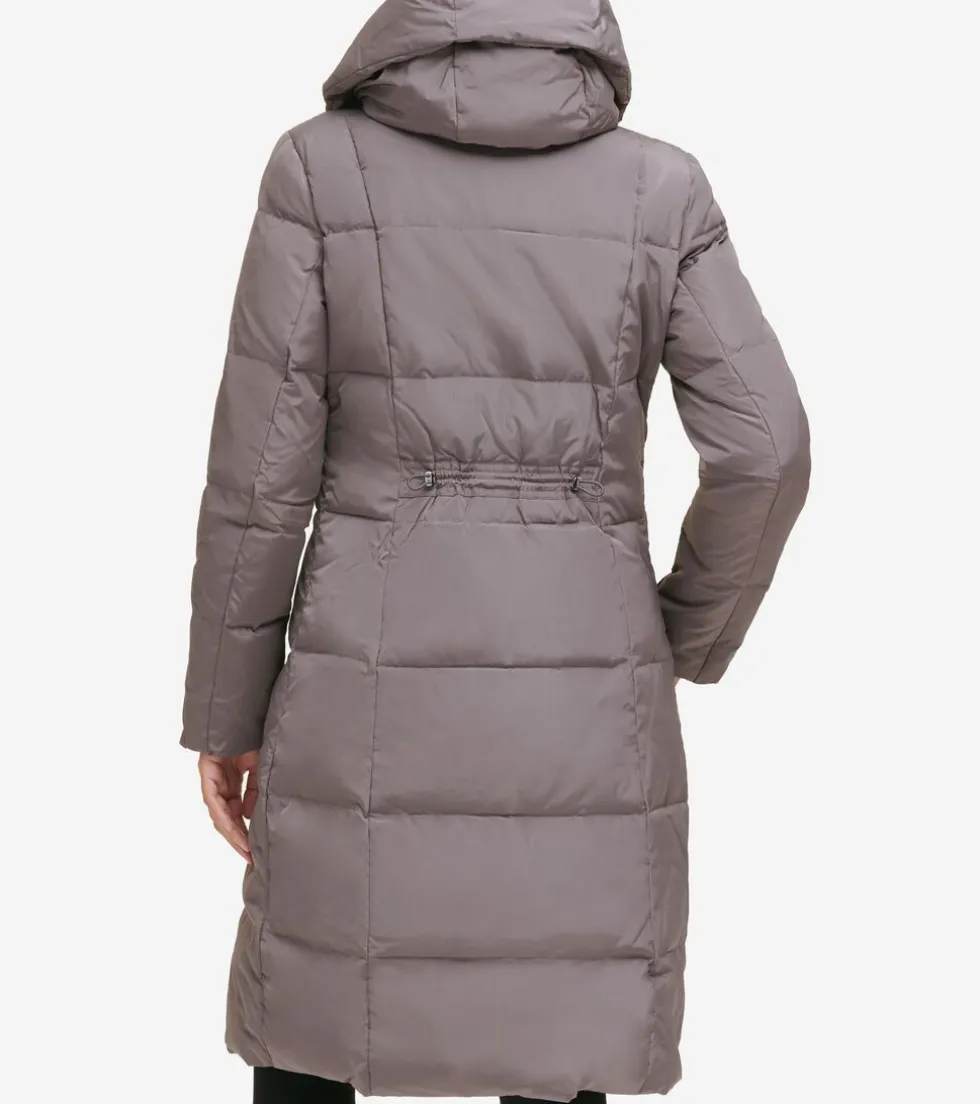 Cole Haan Puffer Jackets|Outerwear*Women's Signature Asymmetrical Collar Convertible Coat 40in Carbon