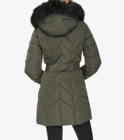 Cole Haan Puffer Jackets|Outerwear*Women's Taffeta Down Coat Forest