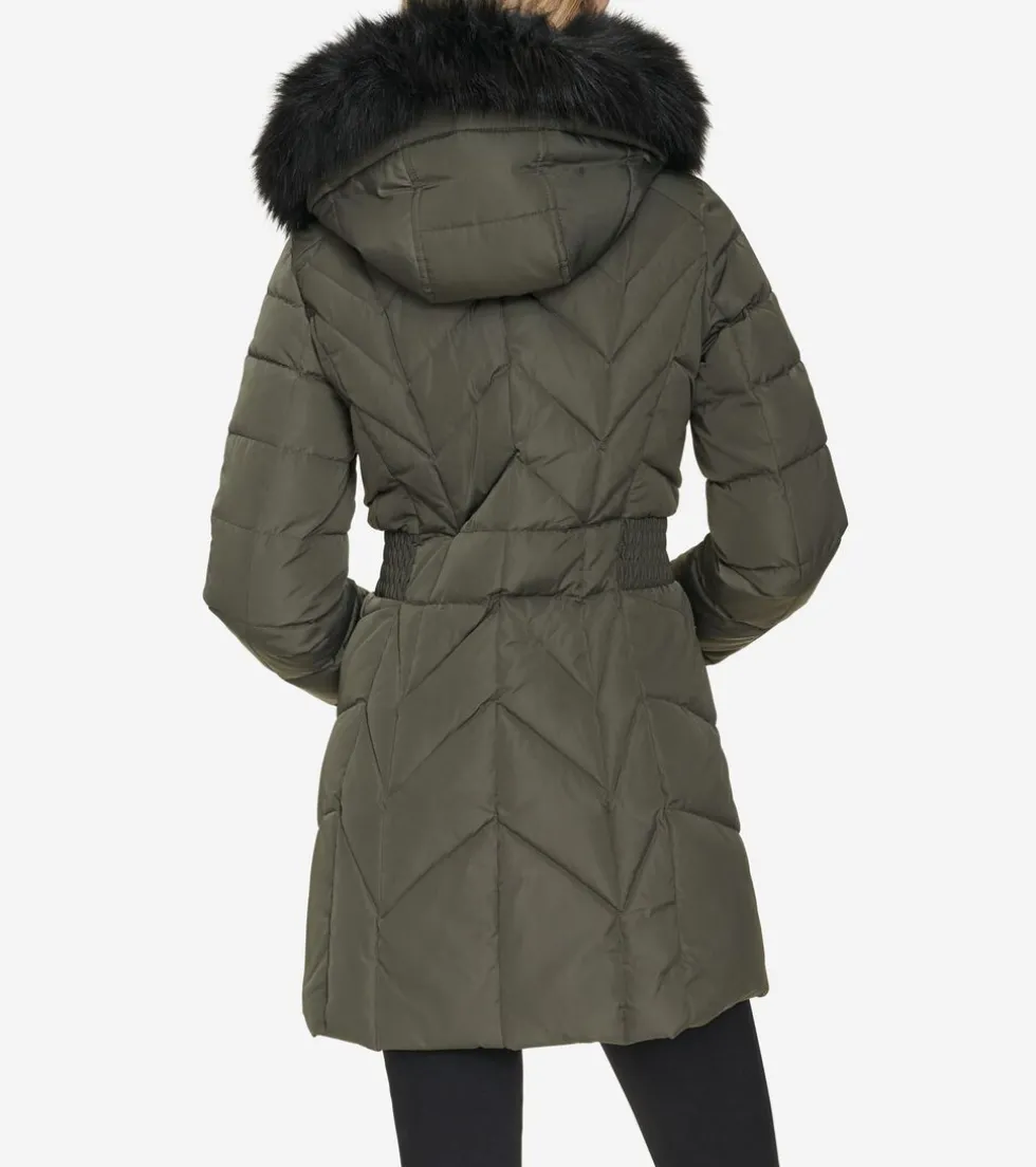 Cole Haan Puffer Jackets|Outerwear*Women's Taffeta Down Coat Forest