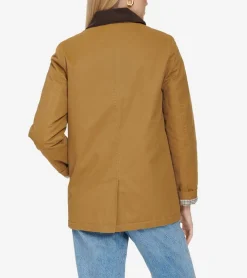 Cole Haan Rain Jackets|Outerwear*Women's Waxed Cotton Hunter Jacket Khaki