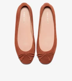 Cole Haan Flats & Ballets*Women's Yara Soft Ballet Flats Cuoio