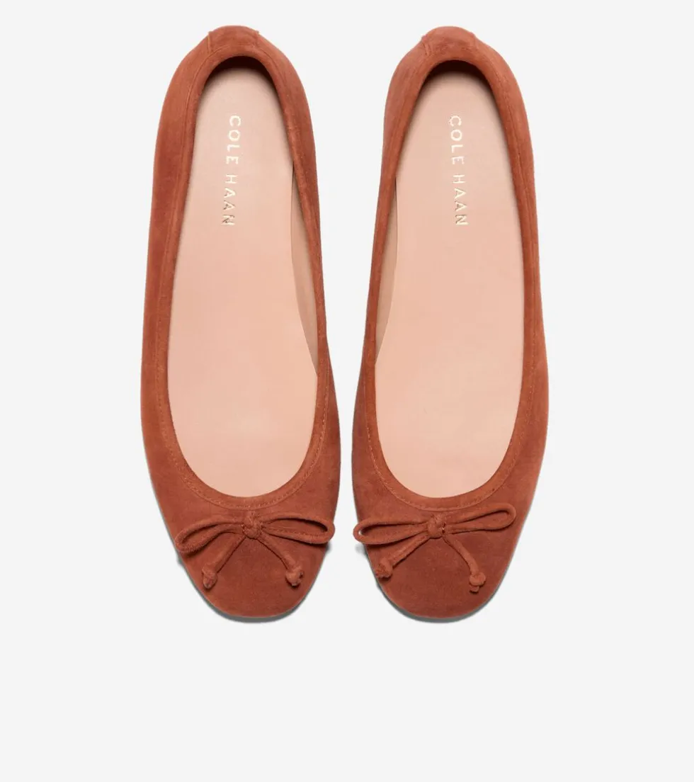 Cole Haan Flats & Ballets*Women's Yara Soft Ballet Flats Cuoio