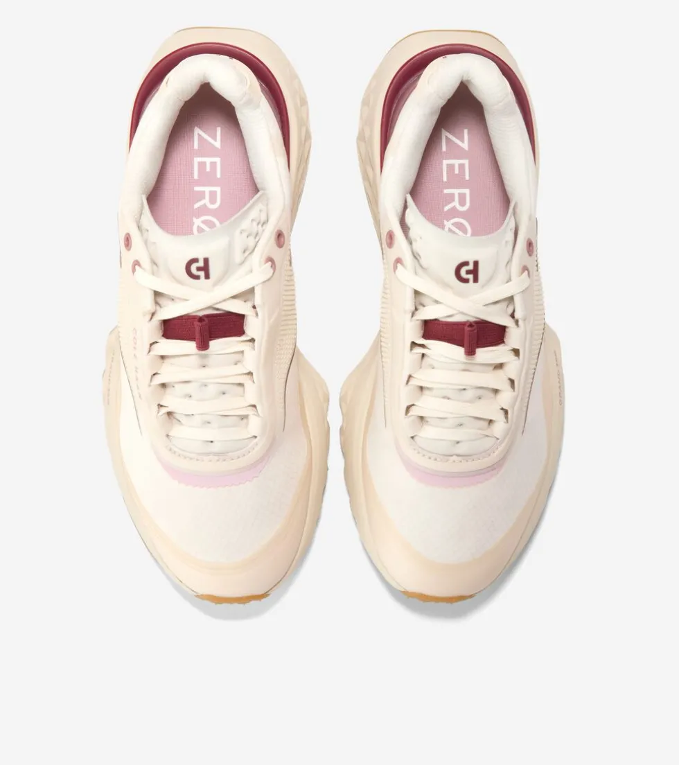 Cole Haan Running Shoes|Sneakers*Women's 5.ZERØGRAND All-Terrain Running Shoes Ivory-Cabernet-AlabasterGleam
