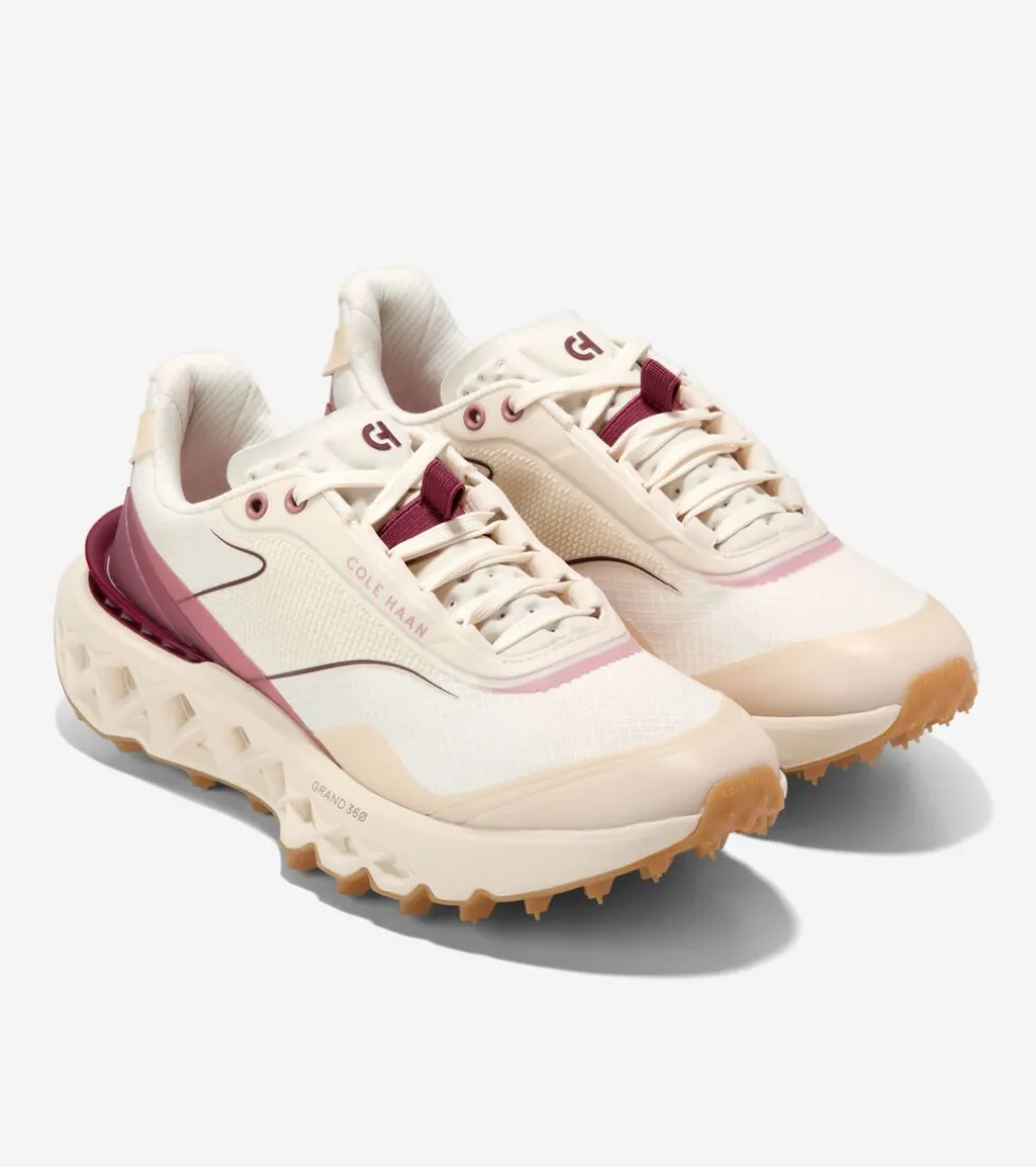 Cole Haan Running Shoes|Sneakers*Women's 5.ZERØGRAND All-Terrain Running Shoes Ivory-Cabernet-AlabasterGleam