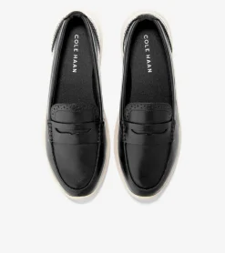 Cole Haan Loafers & Drivers*Women's ZERØGRAND Meritt Loafers Black-Ivory
