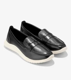 Cole Haan Loafers & Drivers*Women's ZERØGRAND Meritt Loafers Black-Ivory