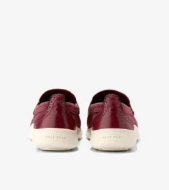 Cole Haan Loafers & Drivers*Women's ZERØGRAND Meritt Stitchlite™ Loafers BlackCherry-Ivory