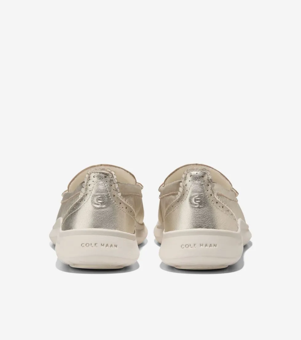 Cole Haan Loafers & Drivers*Women's ZERØGRAND Meritt Loafers SoftGold-Ivory
