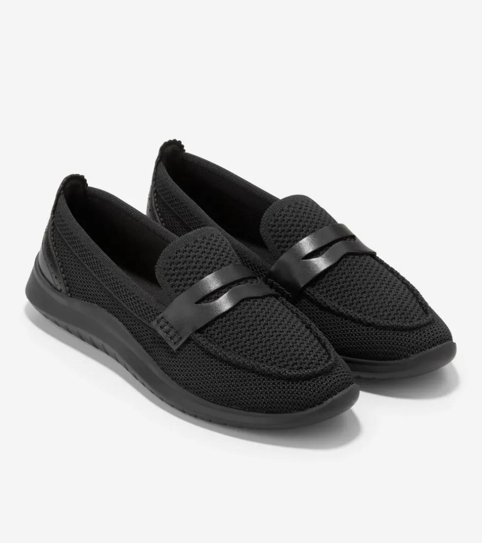 Cole Haan Loafers & Drivers*Women's ZERØGRAND Meritt Stitchlite™ Loafers BlackStitchlite™