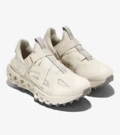Cole Haan Running Shoes|Sneakers*Women's 5.ZER&Oslash;GRAND Monk Strap Running Shoe SilverBirch-CitySkyline