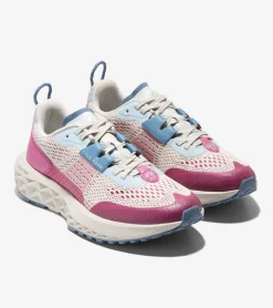 Cole Haan Running Shoes|Sneakers*Women's ZER&Oslash;GRAND Outpace III All-Terrain Running Shoes RedViolet-CelestialBlue