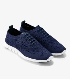Cole Haan Oxfords*Women's ZER&Oslash;GRAND Stitchlite&trade; Oxfords MarineBlue-OpticWhite
