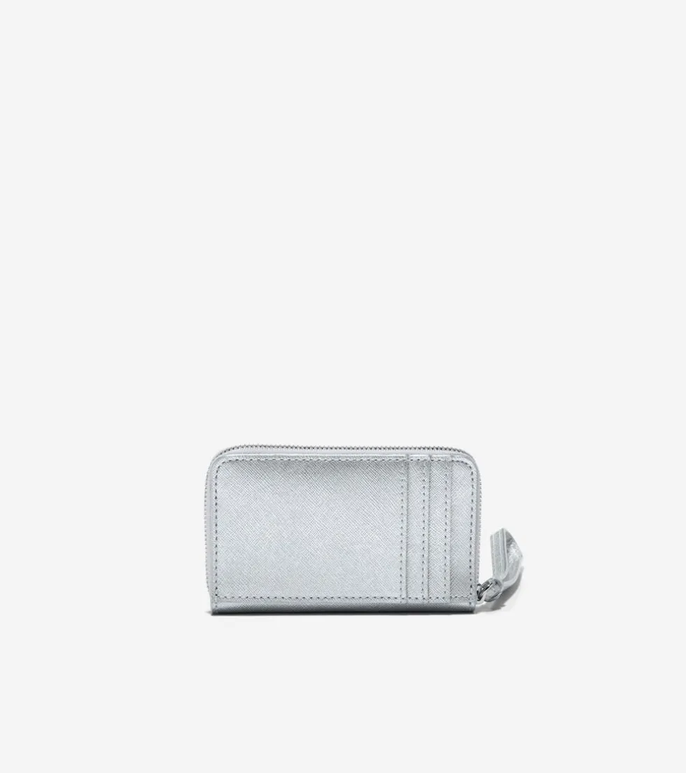 Cole Haan Wallets & Wristlets*Wristlet Card Case Silver